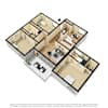 3D Furnished
