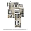 3D Furnished