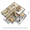 3D Furnished