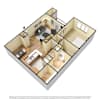 3D Furnished