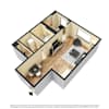 3D Furnished