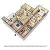 3D Furnished