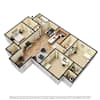 3D Furnished