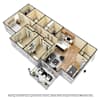 3D Furnished