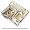 3D Furnished
