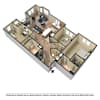 3D Furnished