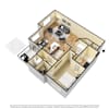 3D Furnished