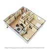 3D Furnished