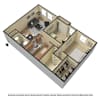 3D Furnished