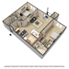 3D Furnished