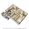 3D Furnished