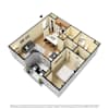 3D Furnished