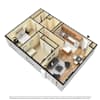 3D Furnished