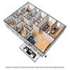 3D Furnished