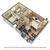3D Furnished