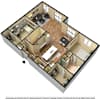 3D Furnished