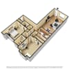 3D Furnished