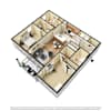 3D Furnished