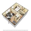 3D Furnished