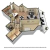 3D Furnished