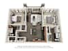 3D Furnished