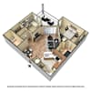 3D Furnished
