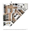 3D Furnished