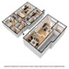 3D Furnished
