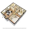 3D Furnished