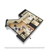 3D Furnished