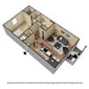 3D Furnished