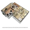 3D Furnished