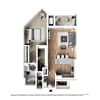 3D Furnished