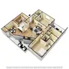 3D Furnished