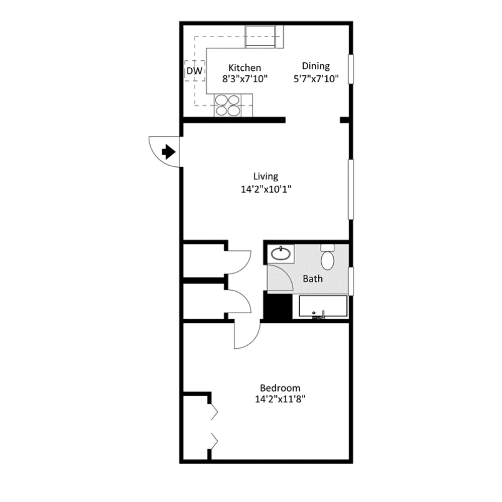 The Square at Trolley - 1303 N Van Buren St | Wilmington, DE Apartments ...