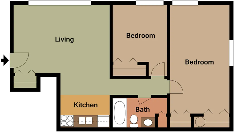 Westridge Apartments And Townhomes 2704 Westmar Court Apt. 209