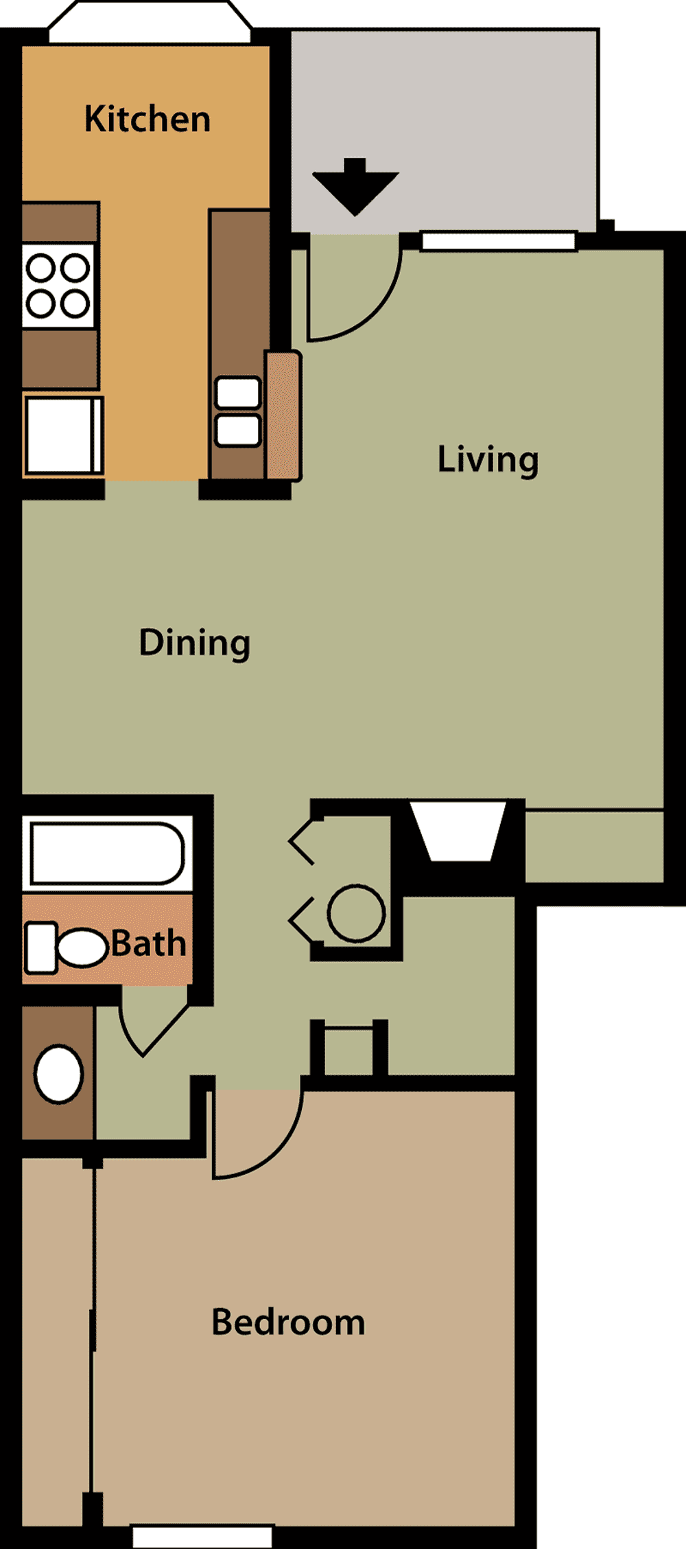 Woodstream Village - 1230 N Mesa Dr | Mesa, AZ Apartments for Rent | Rent.