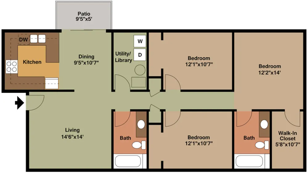 Wingpointe Apartments Clearfield, UT 84015