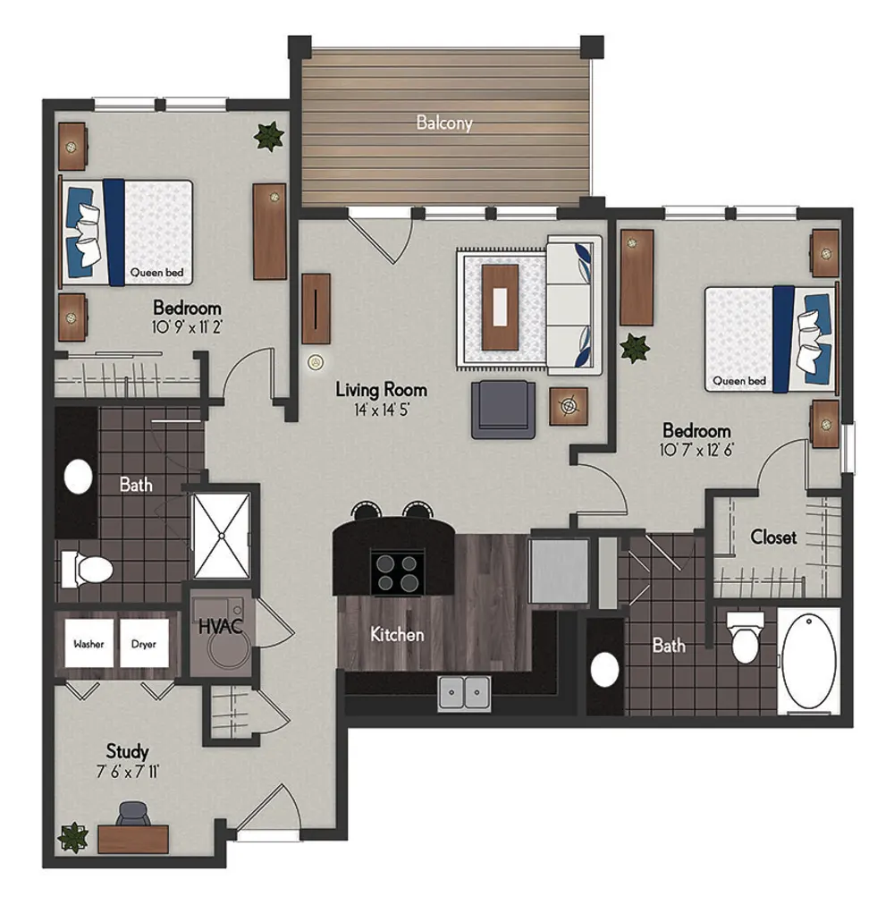 Broadmoor At Jordan Creek Apartments - West Des Moines, IA 50266