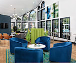 living room with TV, Addison At Hampton