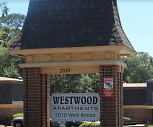 view of community sign, Westwood Apartments