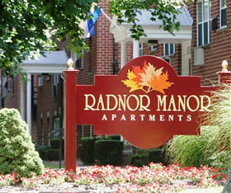 view of community / neighborhood sign, Radnor Manor