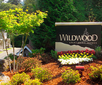 view of community sign, Wildwood Apartment Homes