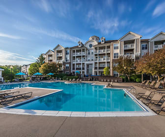 view of swimming pool, River Crossing At Keystone Apartments