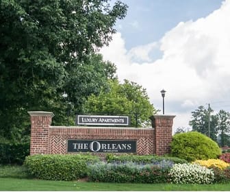 view of community / neighborhood sign, Orleans of Decatur