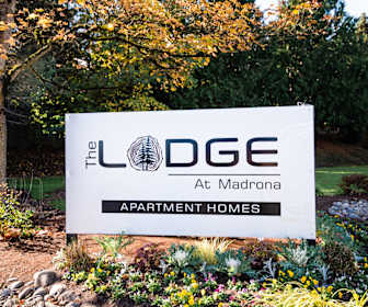 view of community / neighborhood sign, The Lodge at Madrona