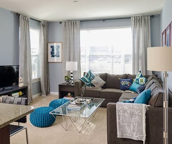 living room featuring plenty of natural light and TV, Bell Stonebridge