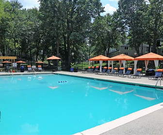 view of pool, The Avenue Apartments