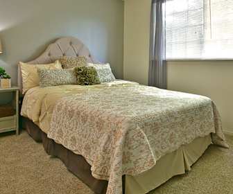 carpeted bedroom with natural light, Portsmouth