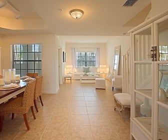 dining space with tile flooring and natural light, Bell Miramar